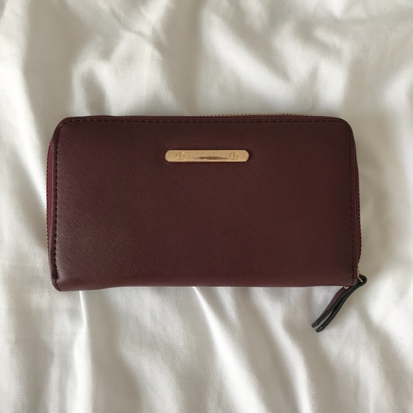 Dark red large wallet - Picture 1 of 1
